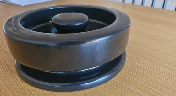 Image 1 of Cenicero 8532 de mármol, diseñado por Angelo Mangiarotti para Knoll édit. Diseño de 1967, Italia.