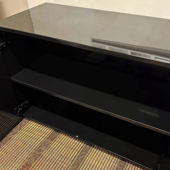 Cabinet binomio par Dimoremilano, 2016, Buffet bas, Bois, Noir (photo 10 sur 12)