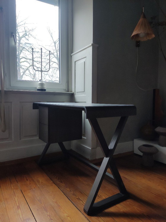 Image 1 of 1xMaxalto/B&B Italia - Sidus desk, Antonio Citterio, gray oak, 110cm