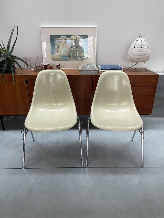 Image 1 of Set van 2 vintage Eames DSX - Herman Miller