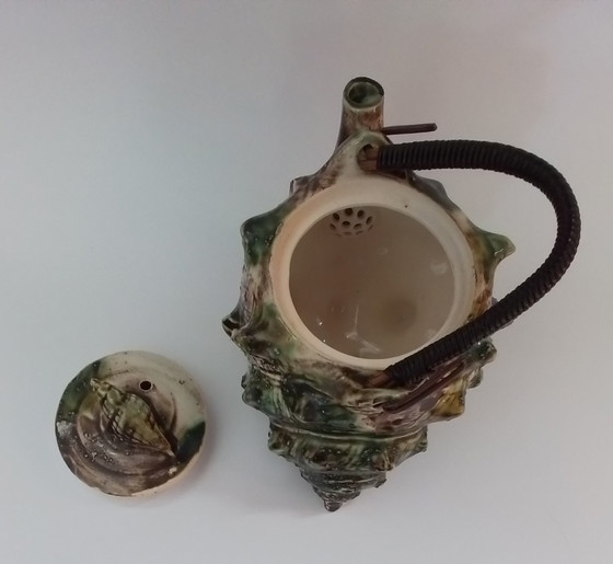 Image 1 of Tetera de concha de cerámica japonesa