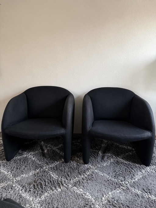 Silla Artifort Ben de Pierre Paulin. Juego de dos.