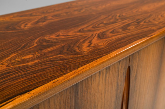Image 1 of Groot palissander dressoir van Henning Kjerulf voor Bruno Hansen, 1950