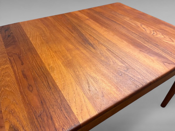 Image 1 of Ausziehbarer Dänischer Teak Esstisch von Glostrup