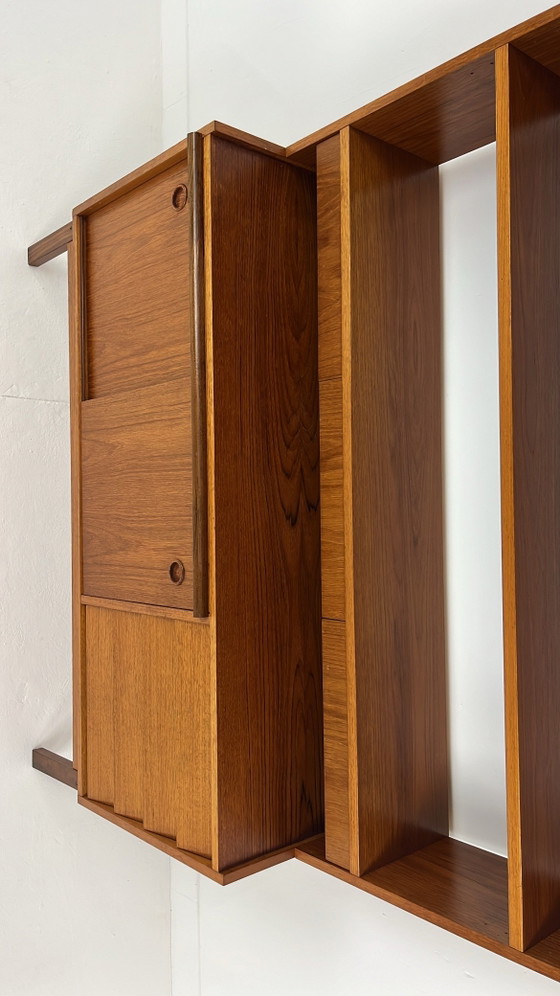 Libreria svedese vintage in impiallacciatura di teak – Librerie, Legno (photo 7 of 18)