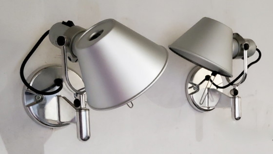 Image 1 of Tolomeo Artemide Coppia di lampade da parete - Design italiano - Alluminio