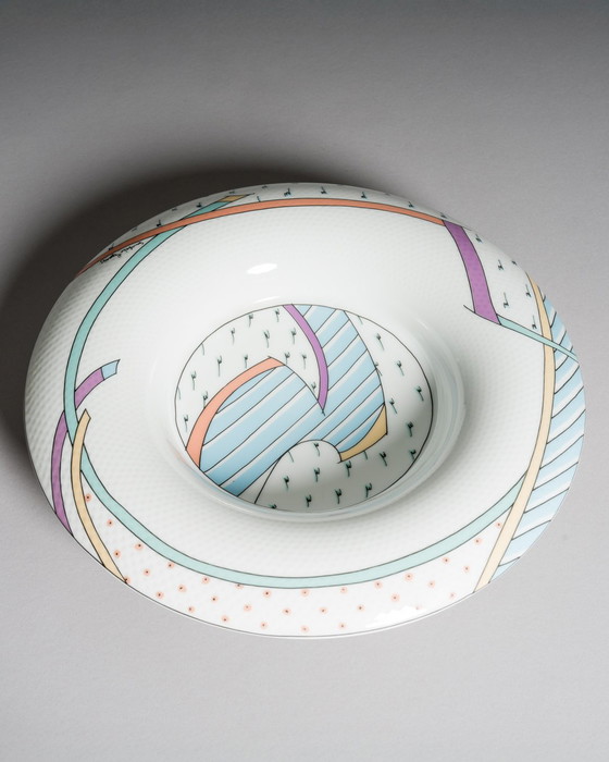 Image 1 of Tapio Wirkkala & Dorothy Hafner pour Rosenthal, Duo de vases et de bols "Century New Wave", Allemagne, vers les années 1980