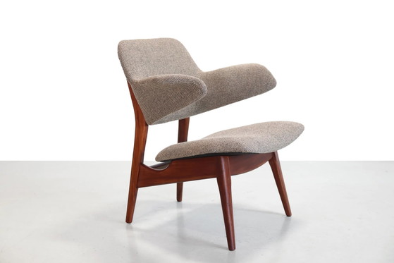 Teak Penguin chair by WeBe by Louis van Teeffelen – Armchairs, Wood, Mid Century Modern (photo 4 of 6)