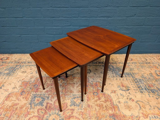 Vintage side tables | mimiset, Jørgen Aakjær Jørgensen for Møbelintarsia, 1960s
