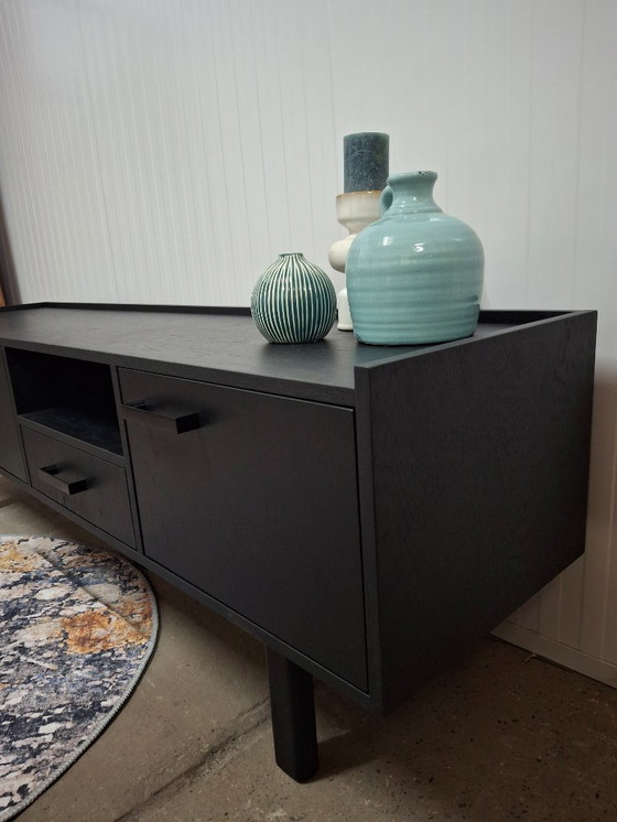 Image 1 of Modern oak TV cabinet, 190 cm, new