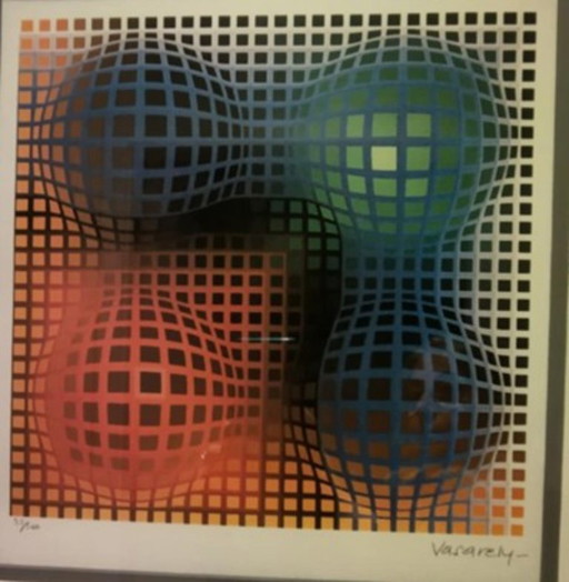 Vasarely - Composition géométrique