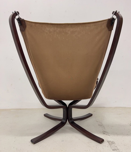 Image 1 of Falcon stoel van Vatne Møbler, Noorwegen, jaren 70.