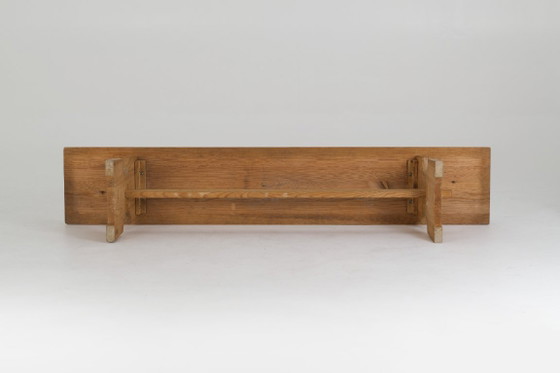 Image 1 of A pair of Mid-Century Brutalist Pine Benches