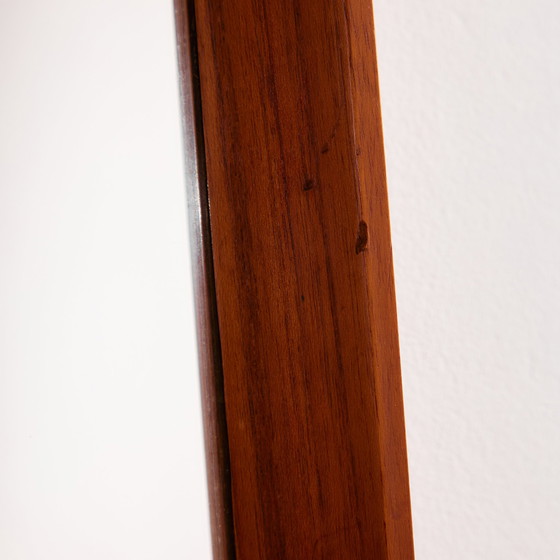 Image 1 of MK11168 Miroir hexagonal encadré en teck