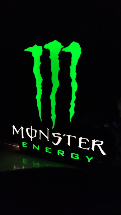 Lightbox, Lampada da Interno a Tema Monster Energy