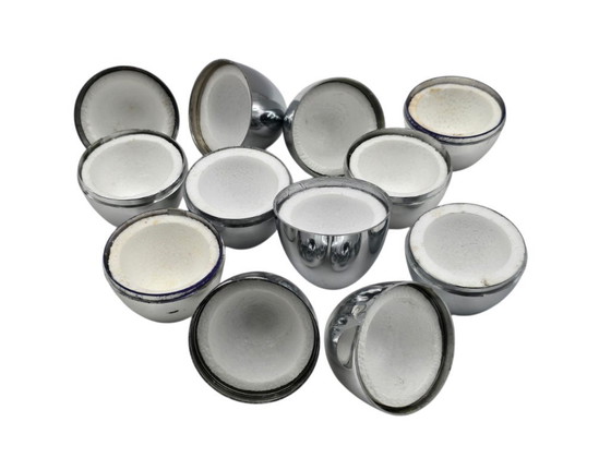 Image 1 of Law of 6 vintage egg cups/warmers