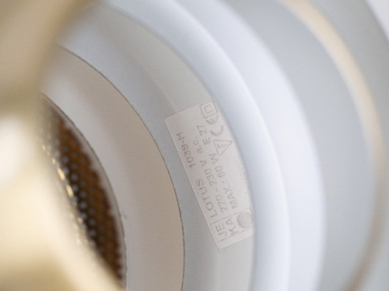 Image 1 of Lampada a sospensione vintage danese Lotus di Kurt Wiborg, Jeka, anni '80