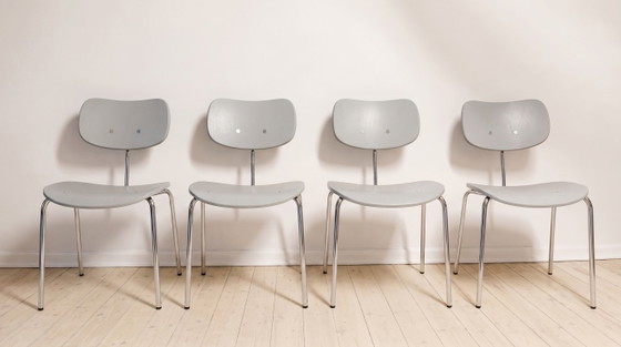 Image 1 of 8 x Original Egon Eiermann SE68 Chair | Wilde + Spieth | Mid Century Modern | Vintage German Design | Stackable Chair, Stackable