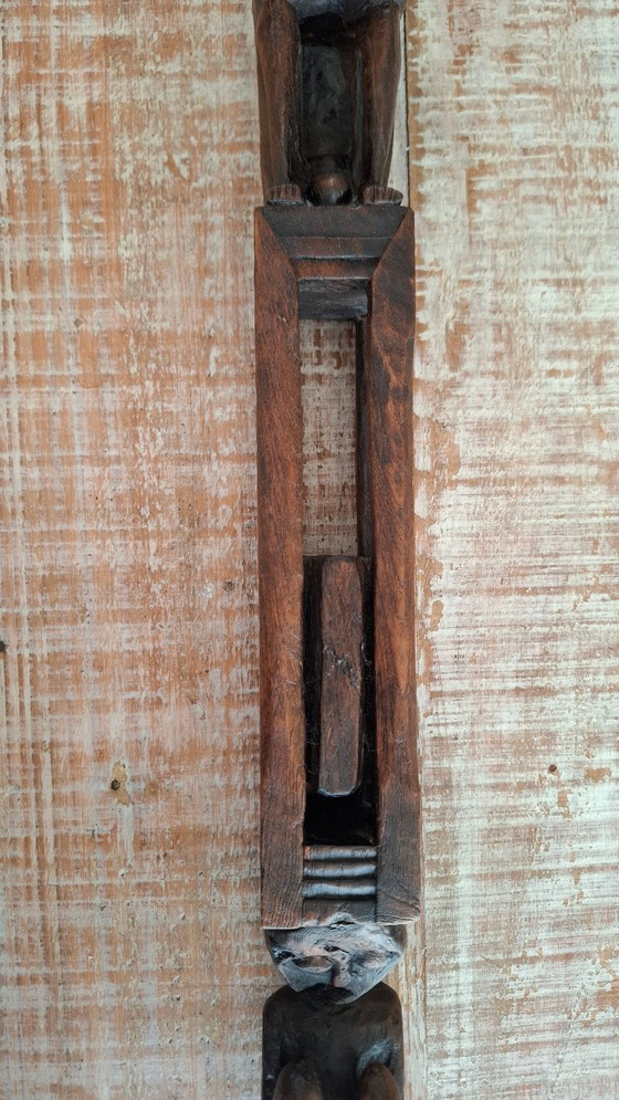 Westafrikanischer ritueller Holzstab – Dekorative Objekte, Wood (photo 7 of 7)