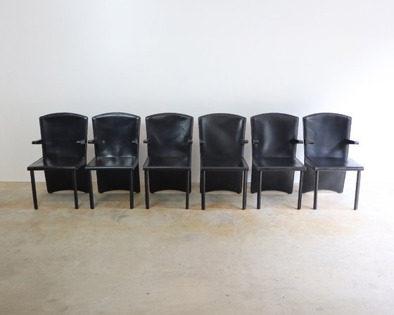 Image 1 of 6x Sedie Zanotta Armida design Andrea Branzi