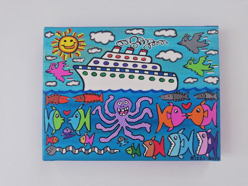 By the Beautiful Sea de James Rizzi (Edition n° 83/350)