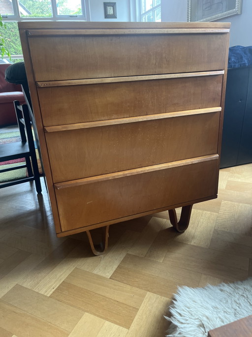 Originele Pastoe Berken Ladekast CB05 – Cees Braakman – ladekasten, Wood