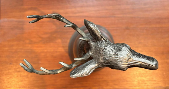 Image 1 of Vintage Mauro Manetti hert stijgbeugelbeker