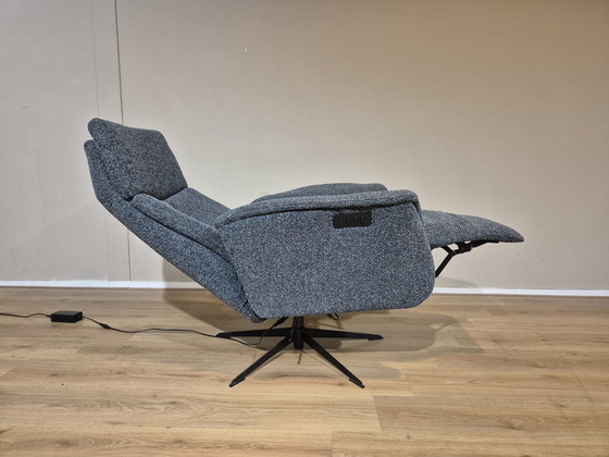 Image 1 of Modello da esposizione - Montel Oscar - Poltrona reclinabile - Tessuto - Blu