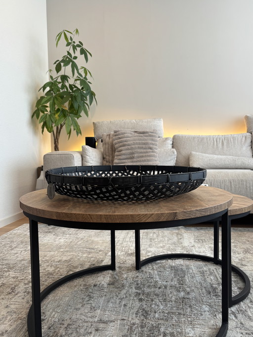 Set di 3 cestini in scala Riverdale