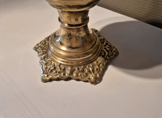 Image 1 of Magnifique lampe à pétrole Lempereur & Bernard