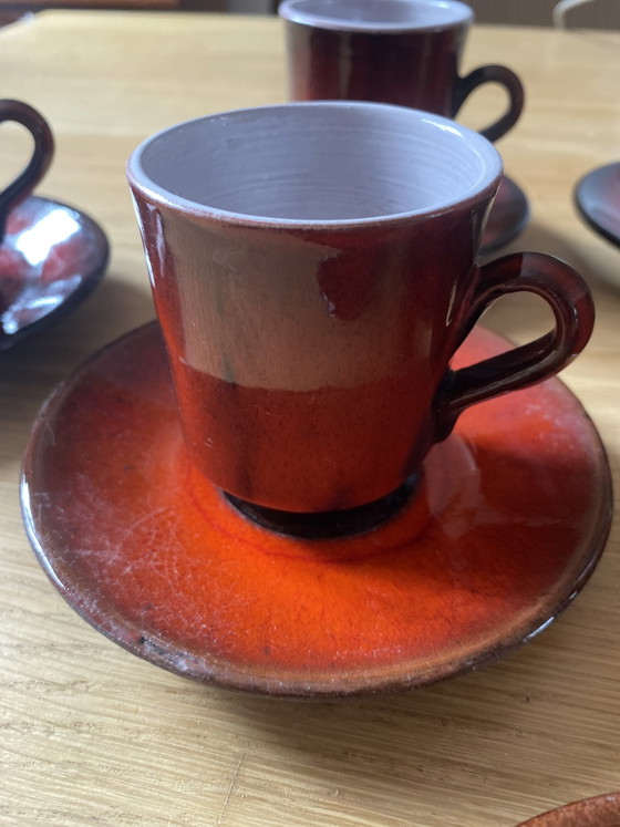Image 1 of Lava calda 5 tazzine da espresso anni '60