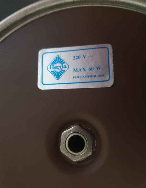 Image 1 of Lampada vintage "Mushroom" in stile spaziale di Herda