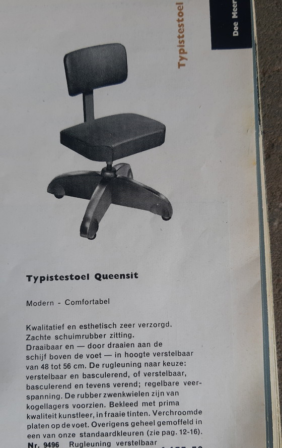 Image 1 of Chaise de bureau vintage 1950 Ahrend the Circle