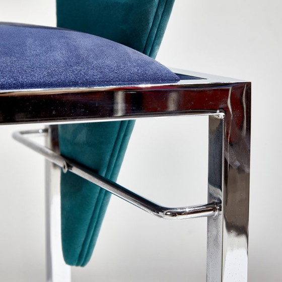 Image 1 of MK10080 Sedie Omaggi di Salvati & Tresoldi per Saporiti Italia, set da 4