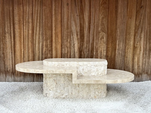 Vintage Mactanstone Coffee Table