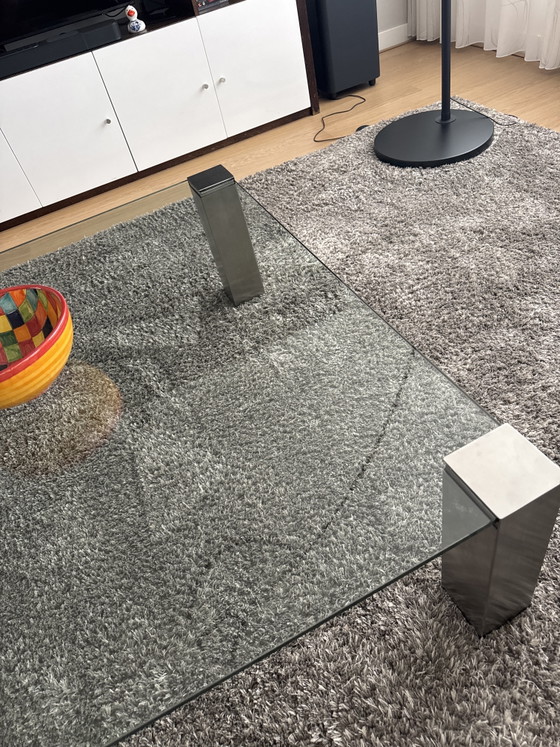 Tavolino da caffè in vetro/metallo (115 x 115 cm) – Tavolini da caffè, Glass (photo 5 of 5)
