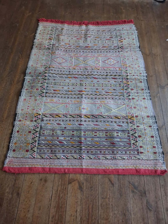 Kilim Berbero fatto a mano 180×125cm, Tappeti, Lana, Multicolore (foto 12 di 14)