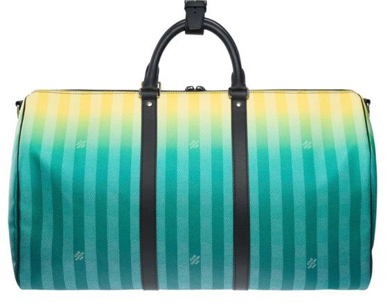 Image 1 of Sac LOUIS VUITTON Keepall en Toile Turquesa - 102090