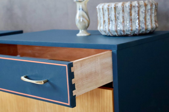 Image 1 of The Tuscan Line Pair – Mid-Century Nightstands