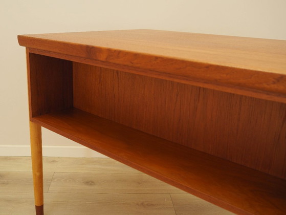 Image 1 of Scrivania in teak, design danese, anni '70, prodotta in Danimarca