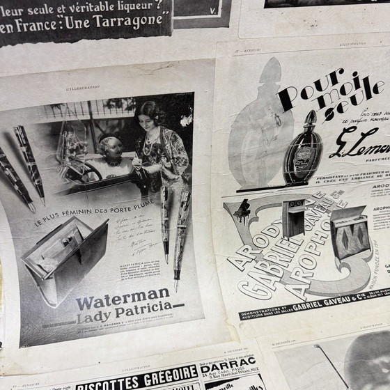 Image 1 of Handgemaakt Origineel vintage reclamebehang