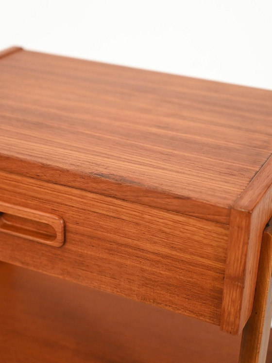 Image 1 of Coppia di comodini scandinavi in ​​teak