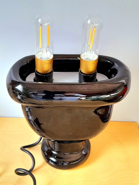 Image 1 of stopcontactlamp uit de jaren 80