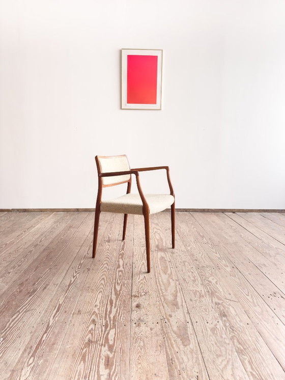 Image 1 of Niels O. Møller Modell 65 Sessel für J.L. Mollers, 1968, Dänischer Designklassiker