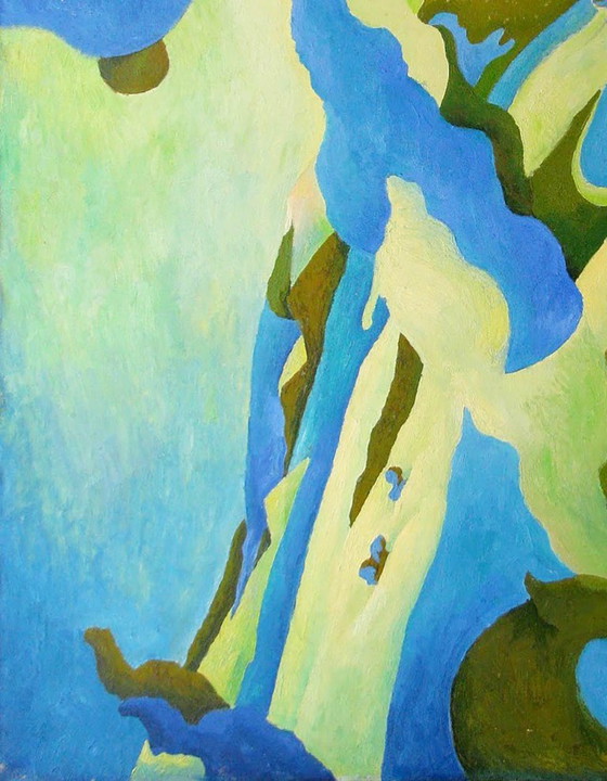 Original Oil Painting Modern Art Poplar – Paintings & Drawings, Canvas (photo 6 of 7)