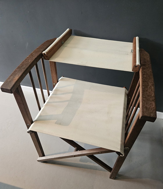 Image 1 of Vintage Danish director's chair, Hyllinge Møbler, 1970s