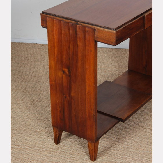 Image 1 of Houten consoletafel, Frans werk uit de jaren 1940-1950.