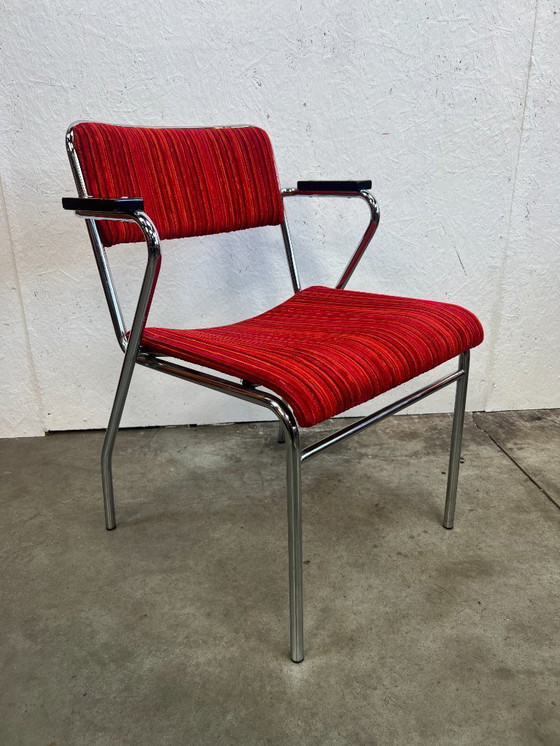 Image 1 of Coppia di sedie vintage cromate, Miljö Expo Ab, Svezia, anni '80