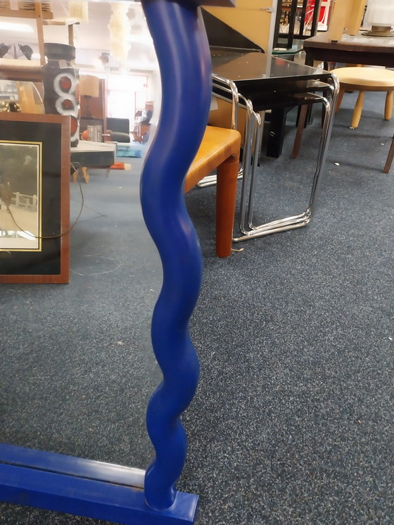 Image 1 of 1 x Vintage IKEA Memphis Stijl Kunststof Spiegel 1990's