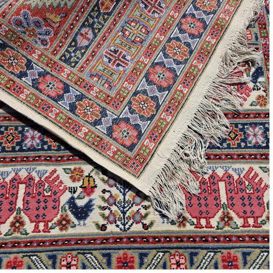 Tapis tunisien en laine noué à la main – Wool (photo 5 of 7)